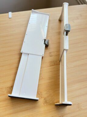 Pair of OXO Good Grips Expandable Dresser Drawer Dividers